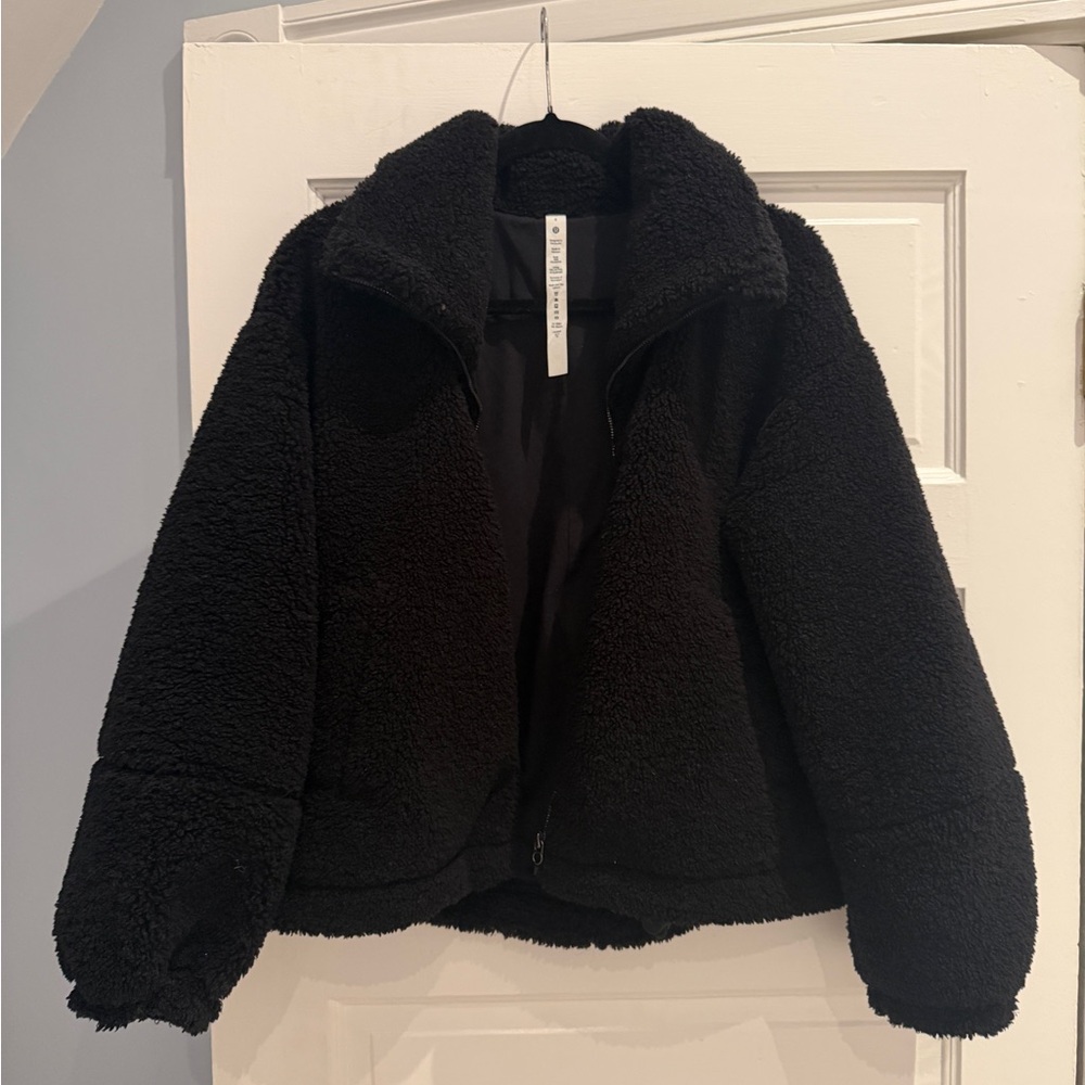 lululemon athletica Black Teddy Jacket
